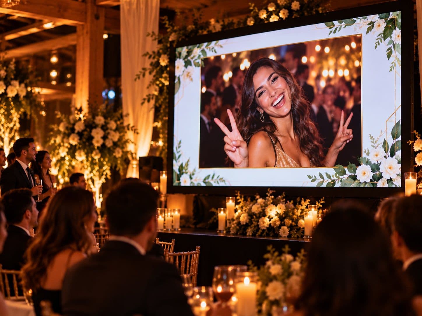 Wall in use at a real event